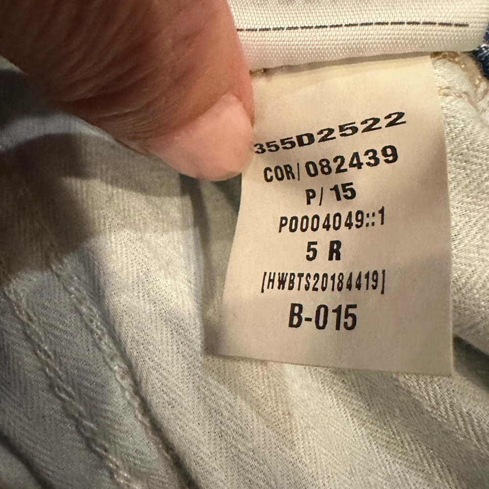 Hollister Junior's Jeans Size 5R 27 Ultra High-Rise Mom Tapered Leg Paper Bag - Picture 6 of 11